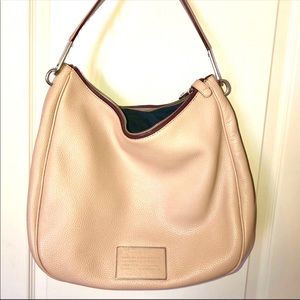 Marc Jacobs large cream colored hobo bag